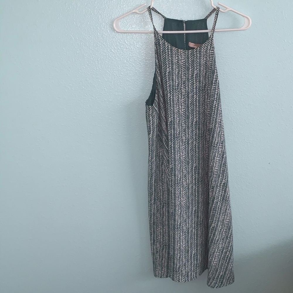 Forever 21 High neck pattern dress